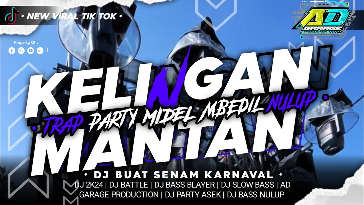 DJ TRAP PARTY‼️MIDEL MBEDIL BRUTAL • KELINGAN MANTAN || COCOK BUAT CEK SOUND SENAM KARNAFAL 2024🔥