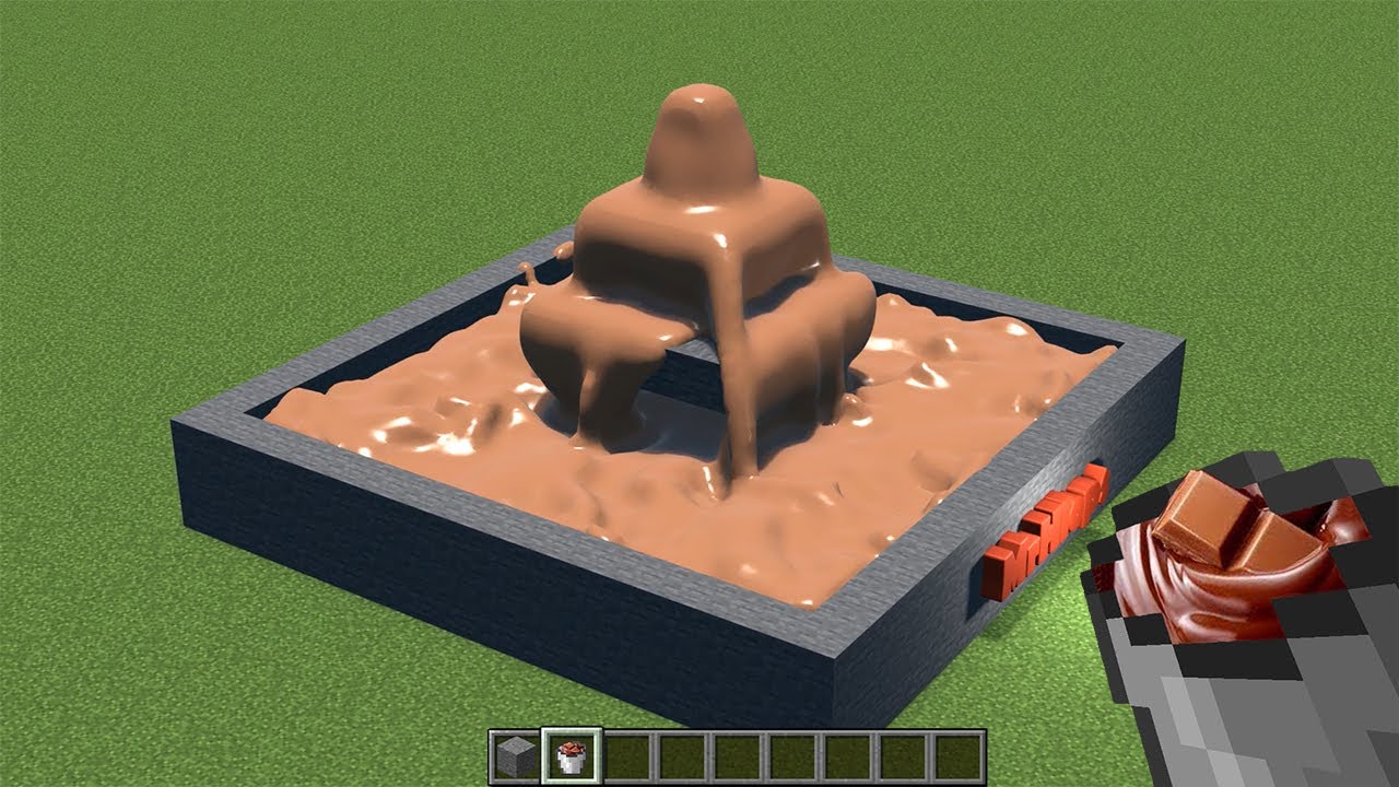 too realistic chocolate in minecraft