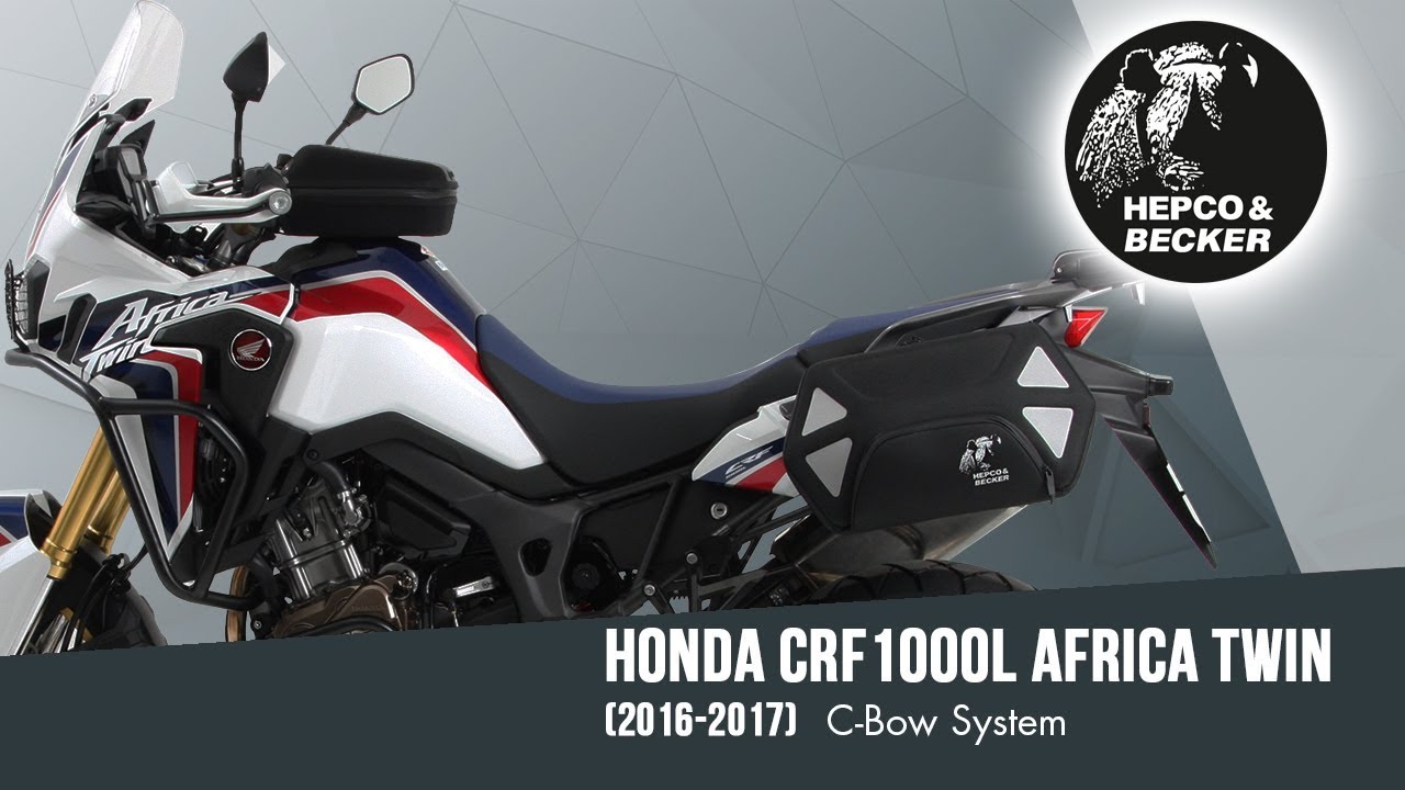 Honda CRF1000L Africa Twin Hepco&Becker C-Bow - YouTube