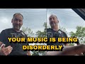 Cop Thinks Playing Music Is Disorderly