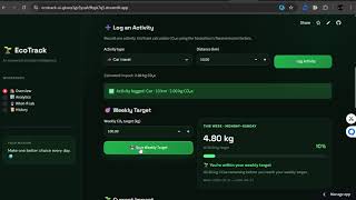 Information EcoTrack AI | AI-Powered Carbon Footprint Tracker | Code2Career AI Hackathon 2026 News