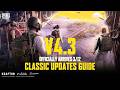 PUBG MOBILE V4 3 CLASSIC UPDATES GUIDE