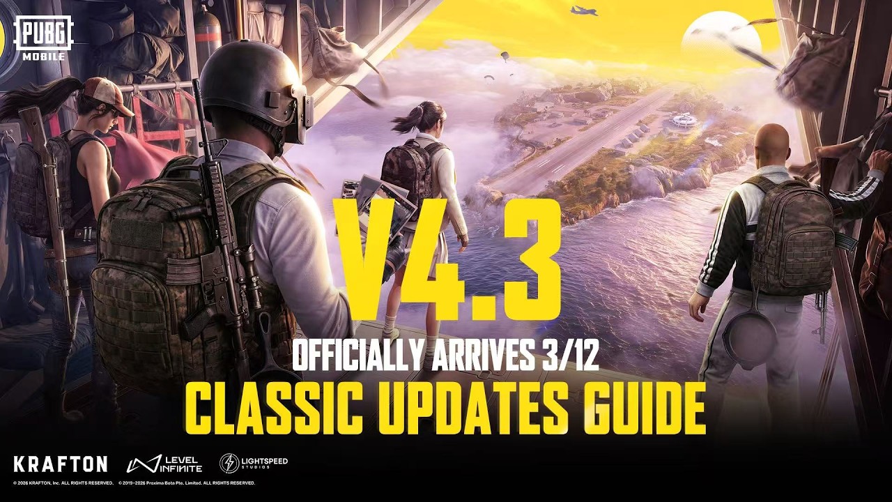 PUBG MOBILE | V4.3 CLASSIC UPDATES GUIDE