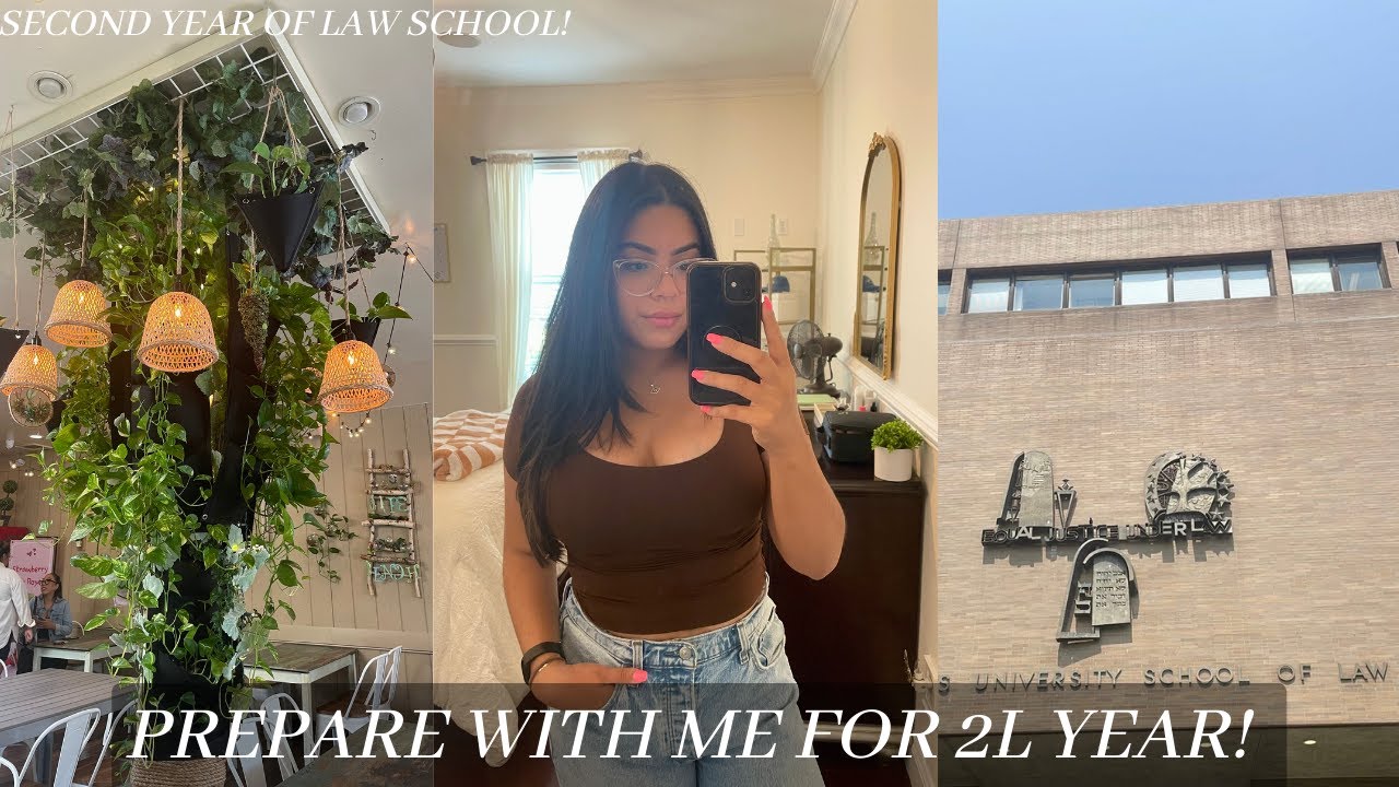 DAY IN MY LIFE AS A LAW STUDENT | preparing for my second year of law school!