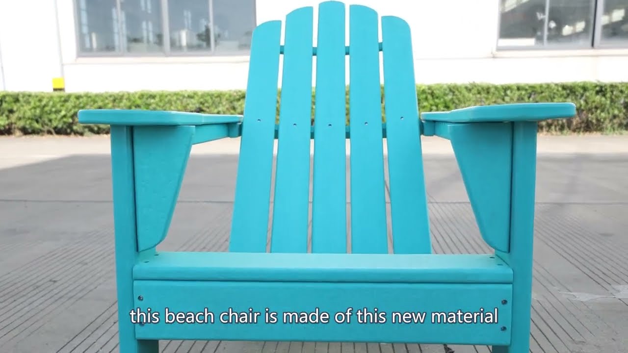 Outdoor beach chair produced by PE foam production line