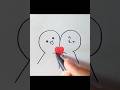 Simple Cute Couple Drawing Tutorial ✏️