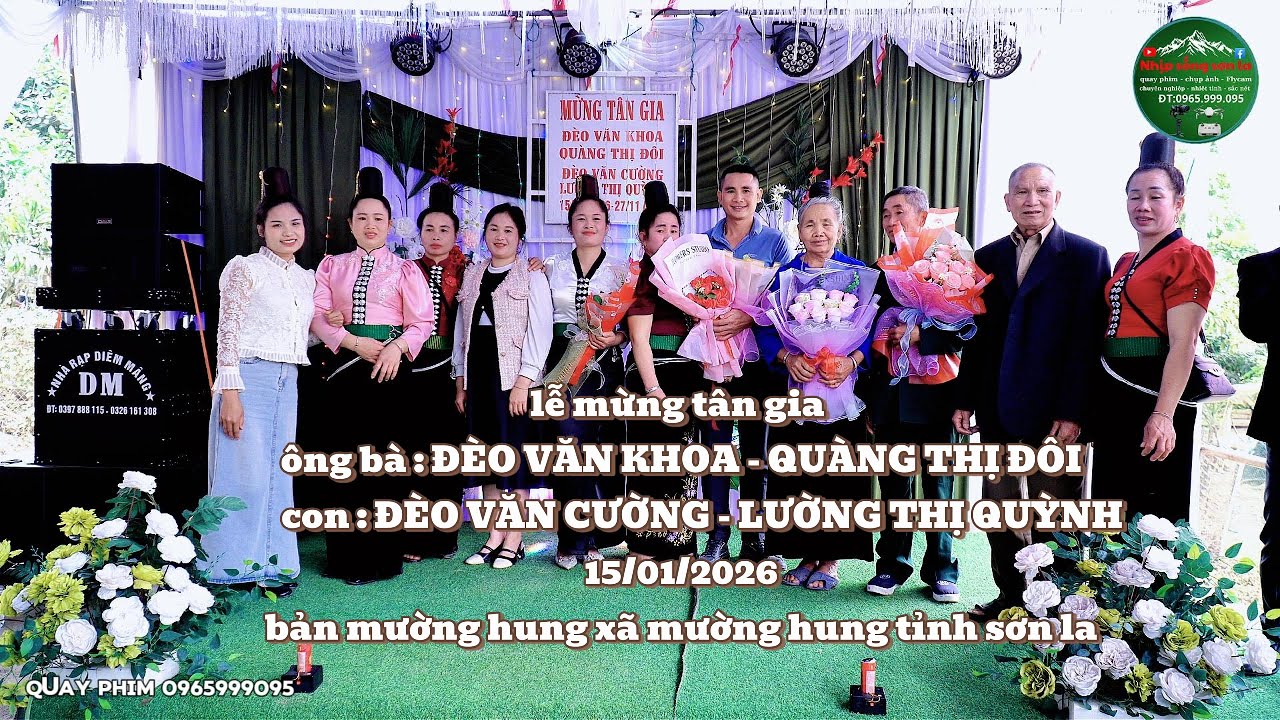 mừng tân gia ông bà: ĐÈO VĂN KHOA - QUÀNG THỊ ĐÔI con : ĐÈO VĂN CƯỜNG - LƯỜNG THỊ QUỲNH 15/01/2026