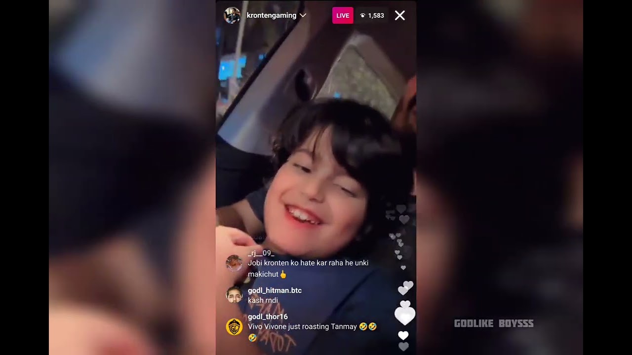 KRONTEN MASTI WITH VIVONE IN INSTAGRAM LIVE 💛🥰🌼...!! 