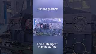 At the assembly site of an 80-ton gearbox. #gearbox #reducer #drive #transmission #assemble #gears