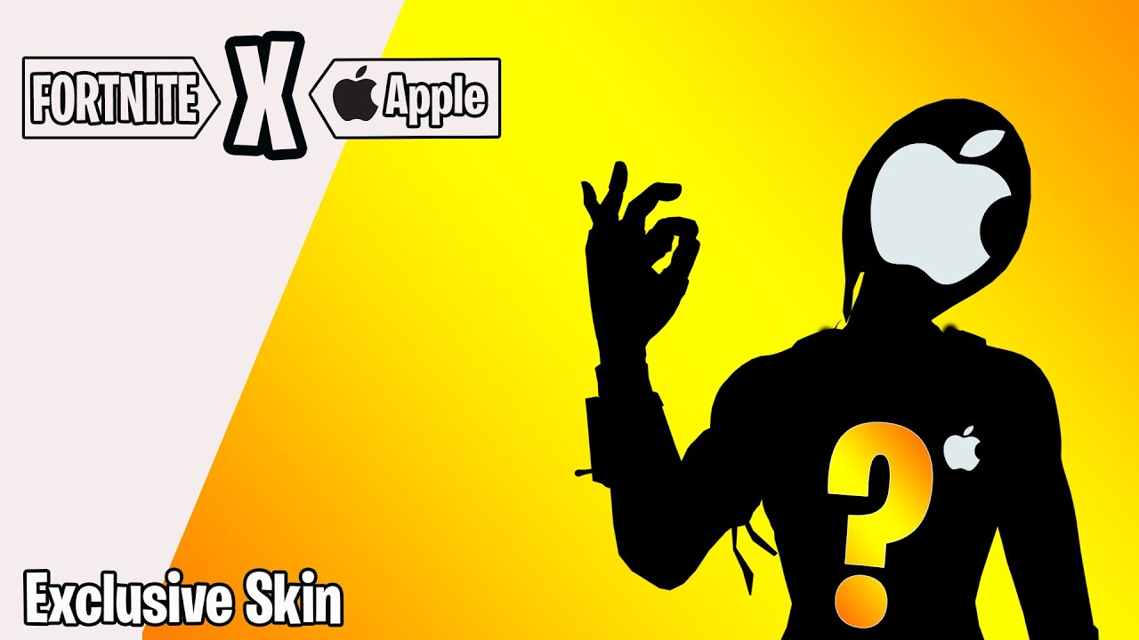 Leaked Fortnite X Apple Collaboration Exclusive Apple Skin Fortnite Week 5 Challenges Youtube