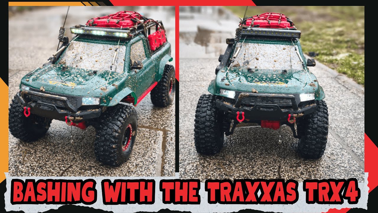 BASHING WITH TRAXXAS TRX4 | SEND IT!