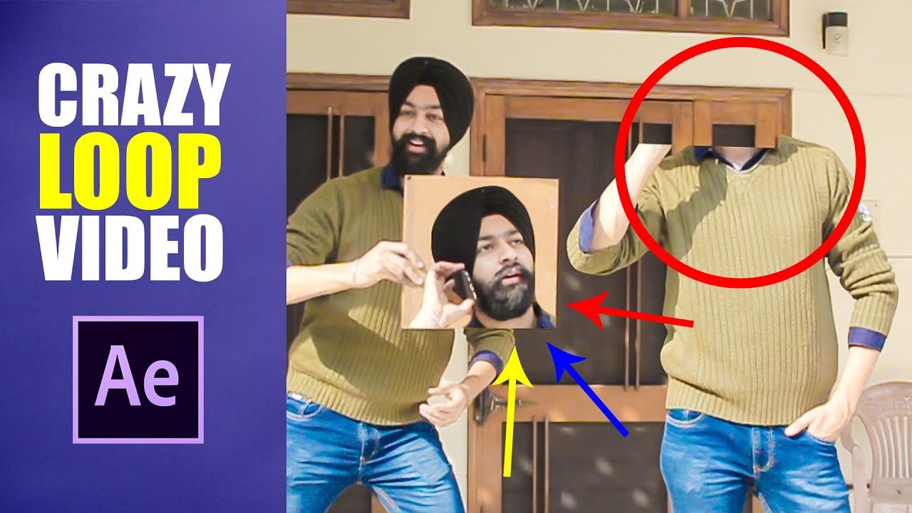 Make Awesome Loop Video | After Effects VFX Tutorial | Raj Angad