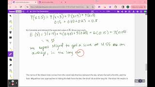 AP STATS Solved FRQ Practice for Unit 4 Test