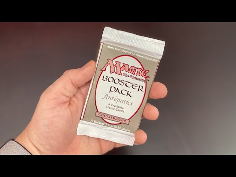 magic antiquities booster box Pack 2 Uncommons6 CommonsThis sealed Antiquities booster pack is a true collectors item Antiquities - Booster Box