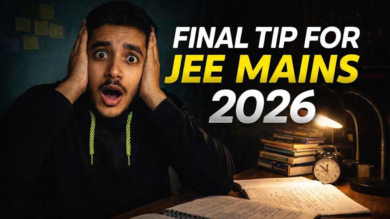 Final Tip | Jee Mains 2026 | #jee - YouTube