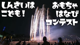 おもちゃ花火を使ったミニ花火大会の様子【おもちゃ花火コンテスト2019】