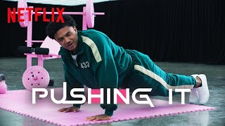 Player 432 Answers Questions While Doing PushUps | Squid Game: The Challenge | Netflix