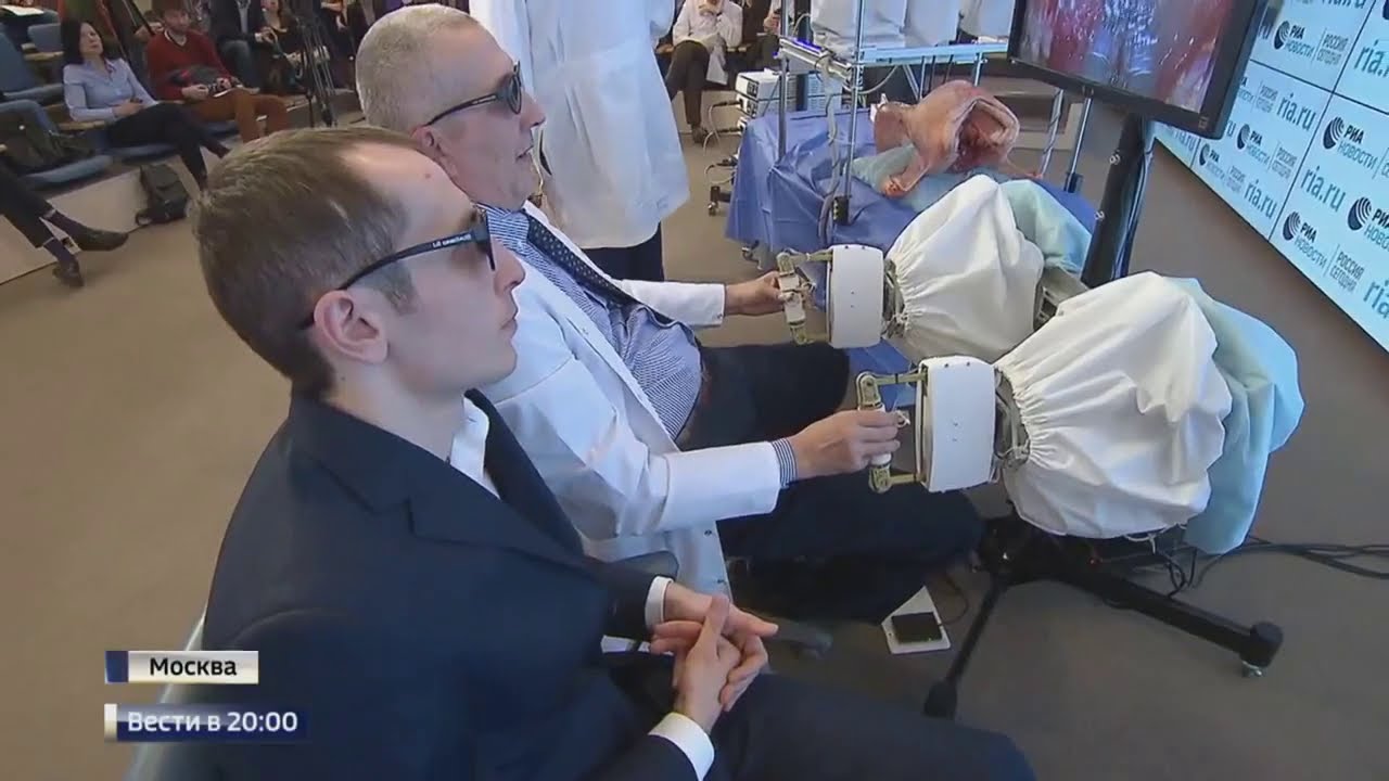 «Вести»: главный уролог Дмитрий Пушкарь про Русского Робота. - YouTube