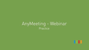 AnyMeeting Webinars - Practice