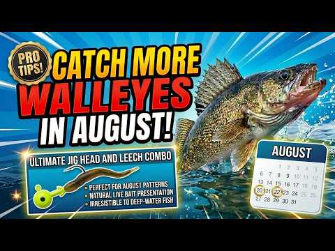 How to Catch Walleyes in August (Pro Tips!)