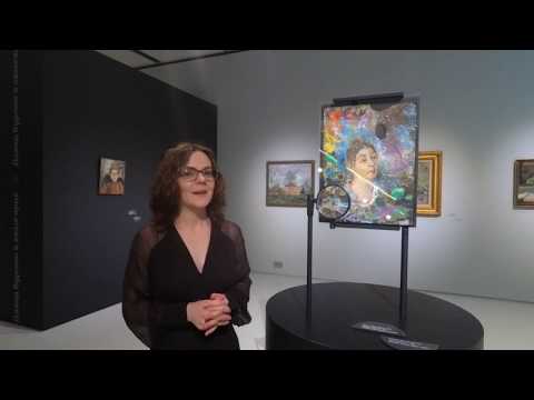 Давид Бурлюк. Портрет Марии Бурлюк. 1957