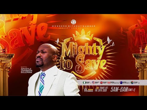 Apostle Suleman LIVE MIGHTY TO SAVE WWN Day 6 JANUARY Edition 8TH JAN 2026 