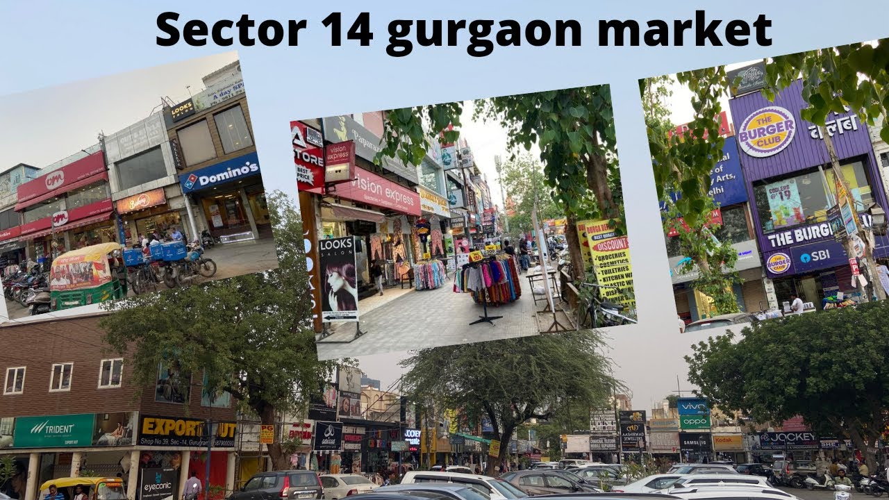 Sector 14 Gurgaon Huda Market🛍️ Ab pehle vali Baat Nhi rhi🤥 YouTube