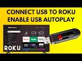 How to enable USB autoplay in Roku television