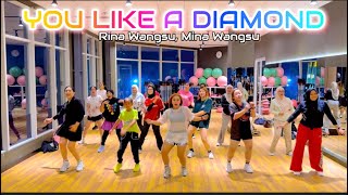YOU LIKE A DIAMOND | RINA WANGSU | ZUMBA | ZIN STEVANI CHOREO