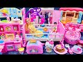 11 Minutes Satisfying with Unboxing Barbie Princess Kitchen Toys, Rock Bed Play Set Review Toys｜ASMR