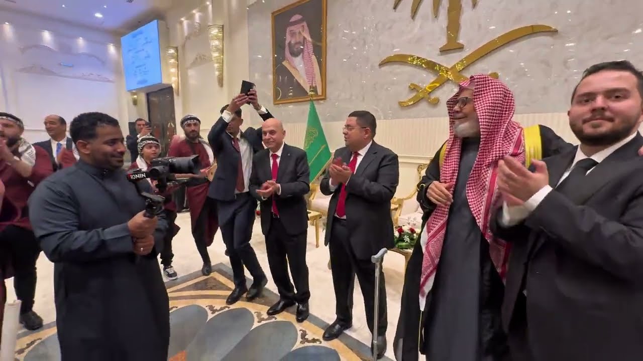 زواج عبدالرحمن محمد خضير مع فرقة وطن بالرياض