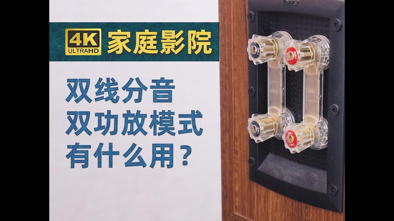 双线分音Bi-Wire 双功放Bi-Amp各有什么用？ 双线分音（Bi-Wire