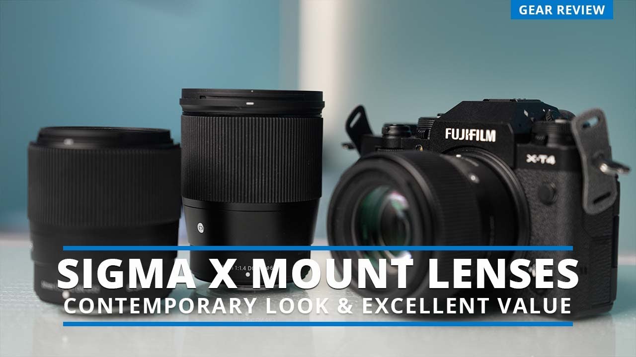 SIGMA Fujifilm X Mount Contemporary Lenses Absolutely Outrageous Value YouTube