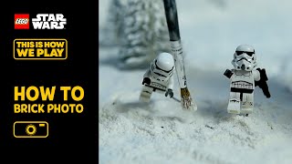 HOW TO BRICK PHOTO – Create epic LEGO Star Wars photographic masterpieces