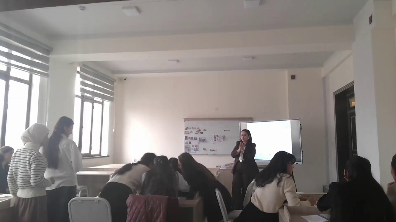 INGLIZ TILI TARIXI VA GRAMMATIKASI KAFEDRASI BURONOVA DILNOZA BAXODIROVNANING OCHIQ DARSI