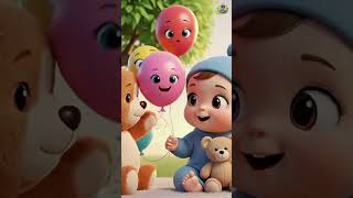 “Color Balloon Pop 🎈 | Red Blue Yellow Learning for Kids | Fun Hindi Rhymes” #cartoonmastiwalaji