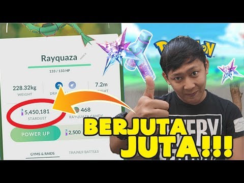 Video: Penjelasan Pok Mon Go Stardust Dan Star Pieces - Cara Mendapatkan Sumber Stardust Untuk Memperkuat Pok Mon Anda