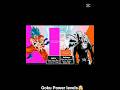 Goku V.s Saitama Power levels💀☠️ #dbz #onepunch #powerlevels #phonk