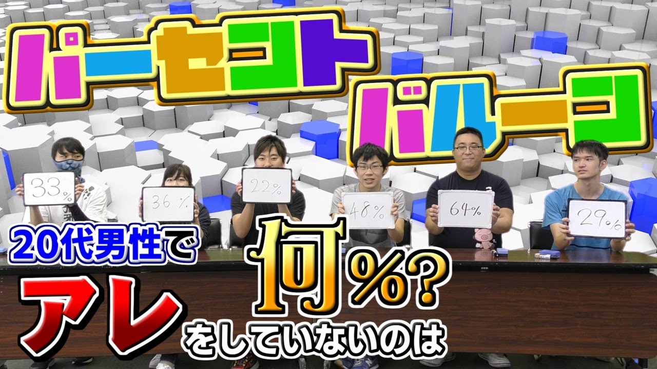 パーセントバルーン 過去10年で したことある人何 か知ってる Youtube
