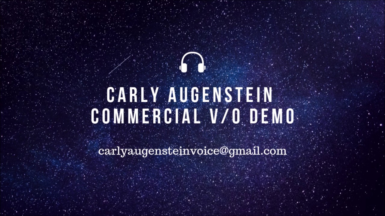 Carly Augenstein Commercial VO Demo