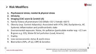 2021 ESC CVD Prevention Guidelines - Dr. Ahmed Elfol screenshot 4