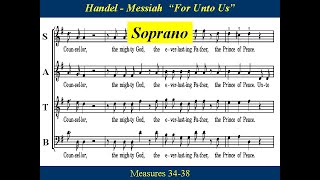 13 - Handel Messiah Part 1 - For Unto Us A Child Is Born - Soprano