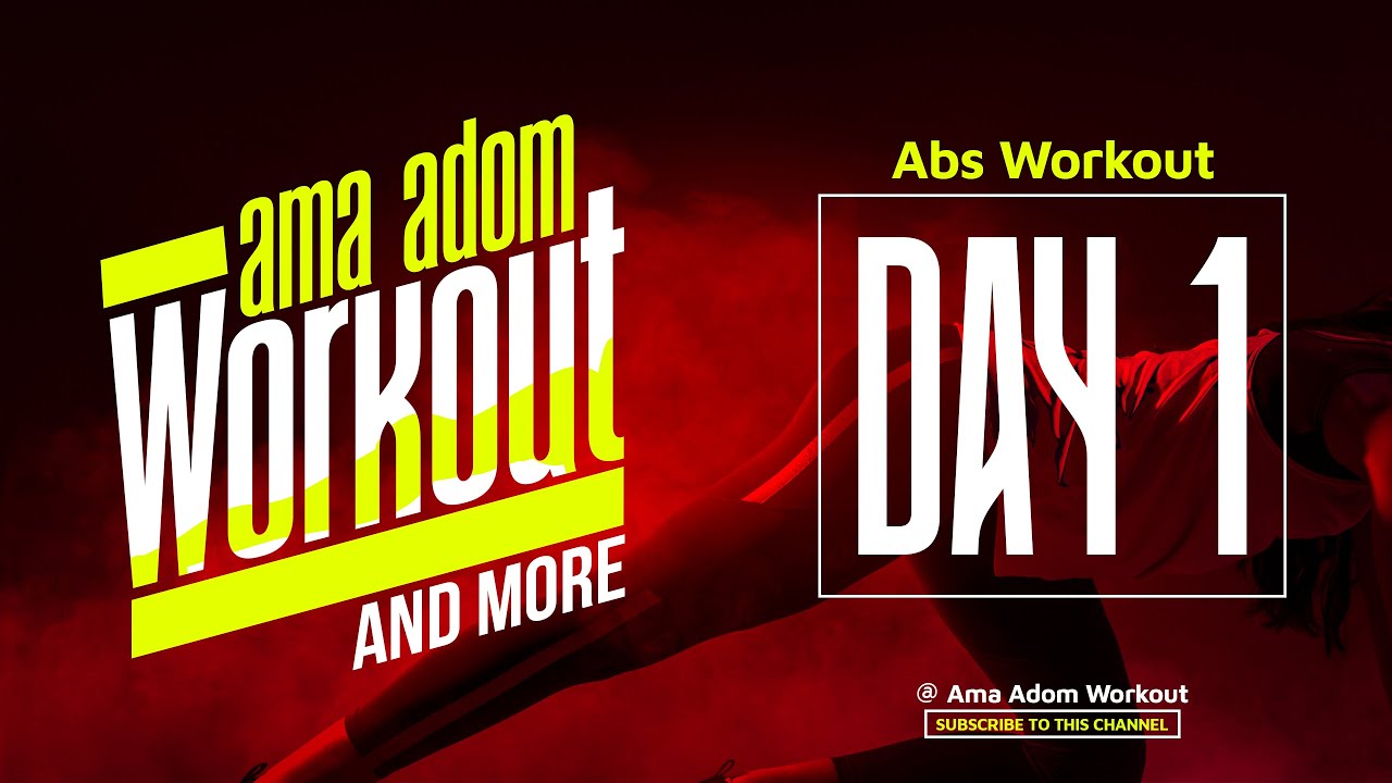 Abs Workout Day 1 YouTube