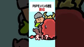 【モンハンワイルズ】PSPモンハンの迷信第5位