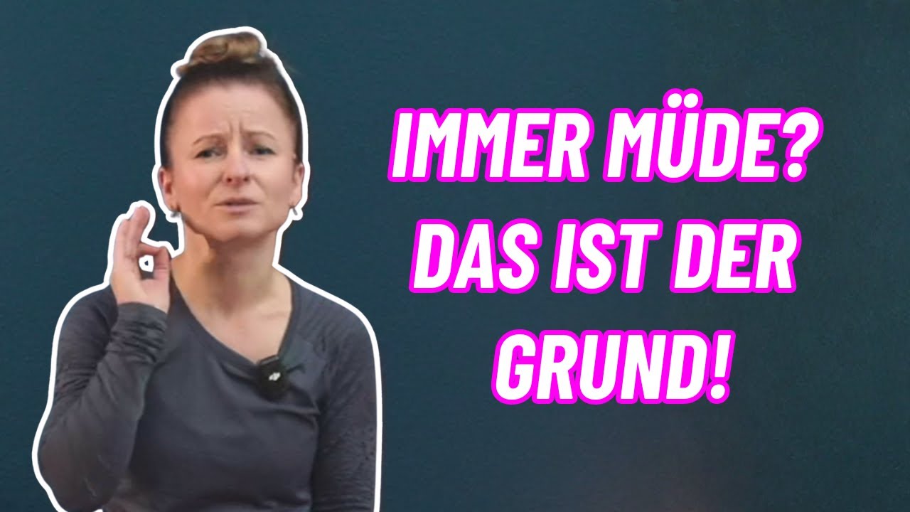 Erschöpft und alltagsmüde - dein Körper sendet Warnsignale