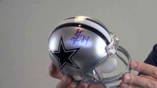Patrick Crayton Signed Dallas Cowboys Mini Helmet - JSA