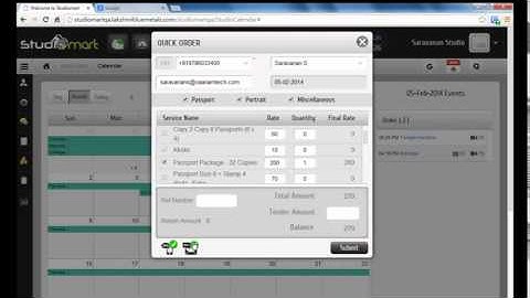 Tutorial 6 : QuickOrder Creation