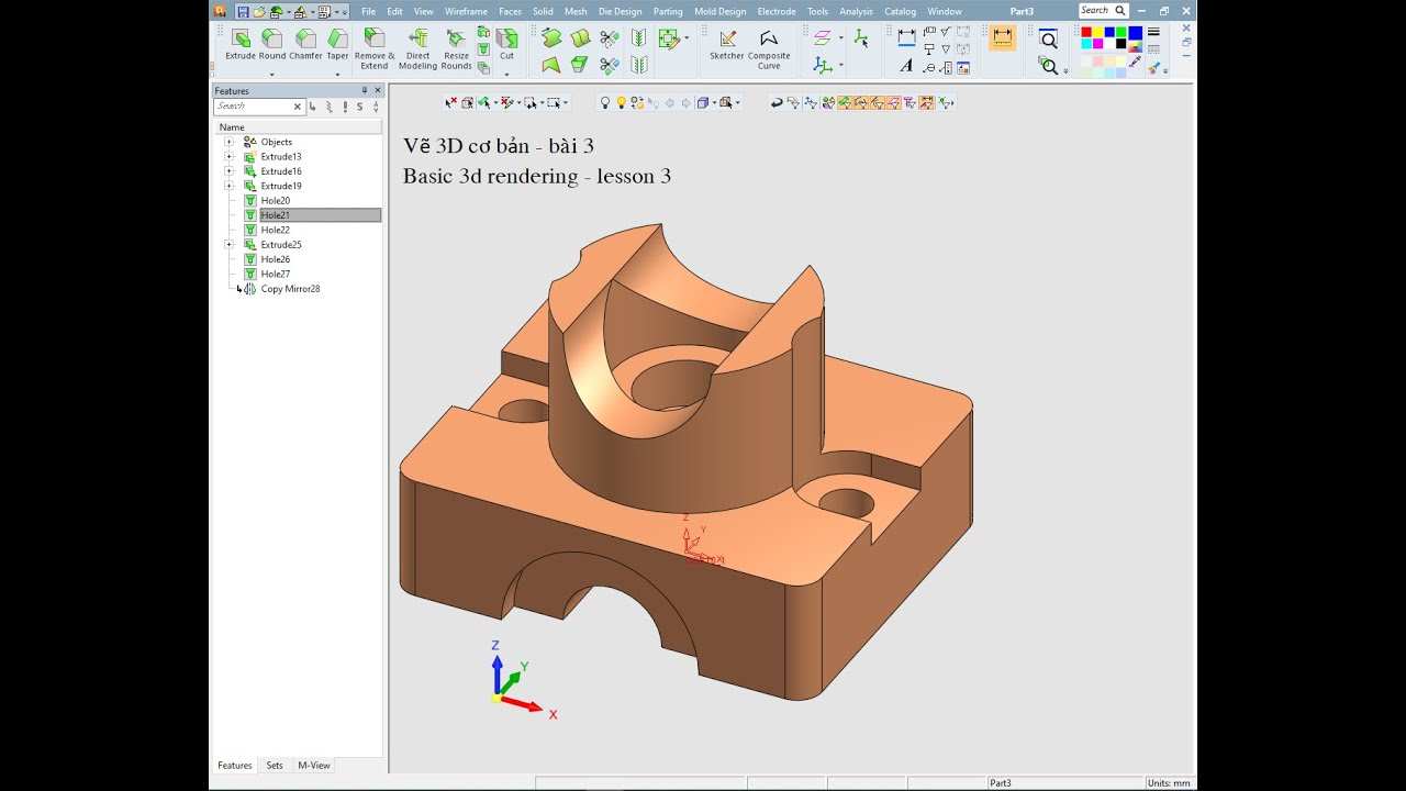 Vẽ 3D cơ bản - bài 3 (Basic 3d rendering - lesson 3) - YouTube