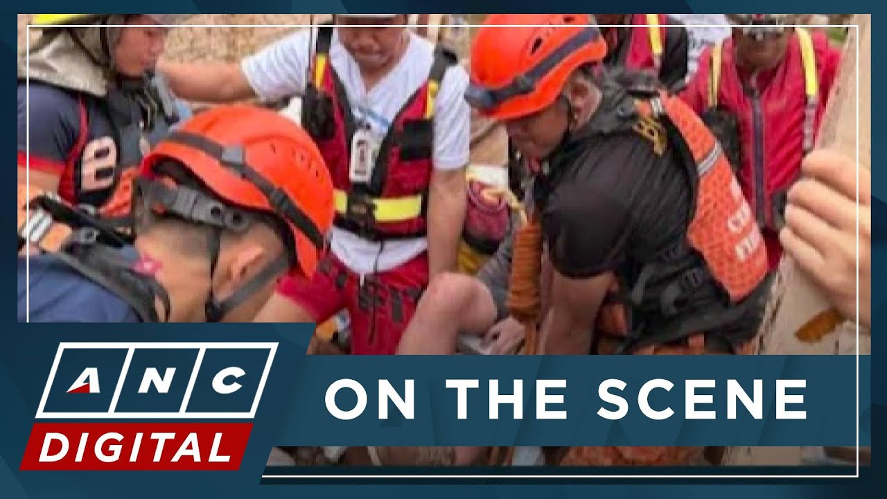 MOMENT: PH Red Cross rescues flood victims, animals amid 'Tino' onslaught | ANC