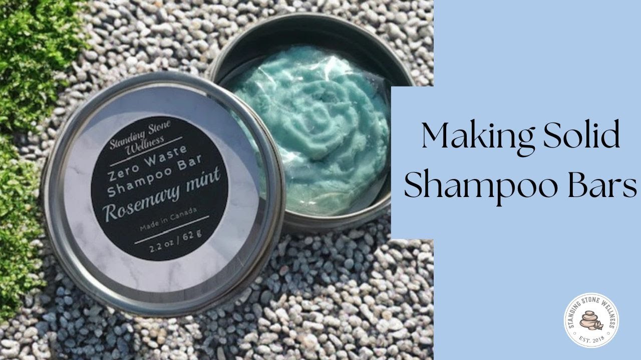 Making Solid Shampoo Bars
